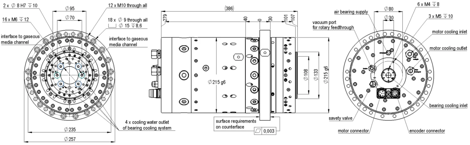 EZ-8212 Spindel