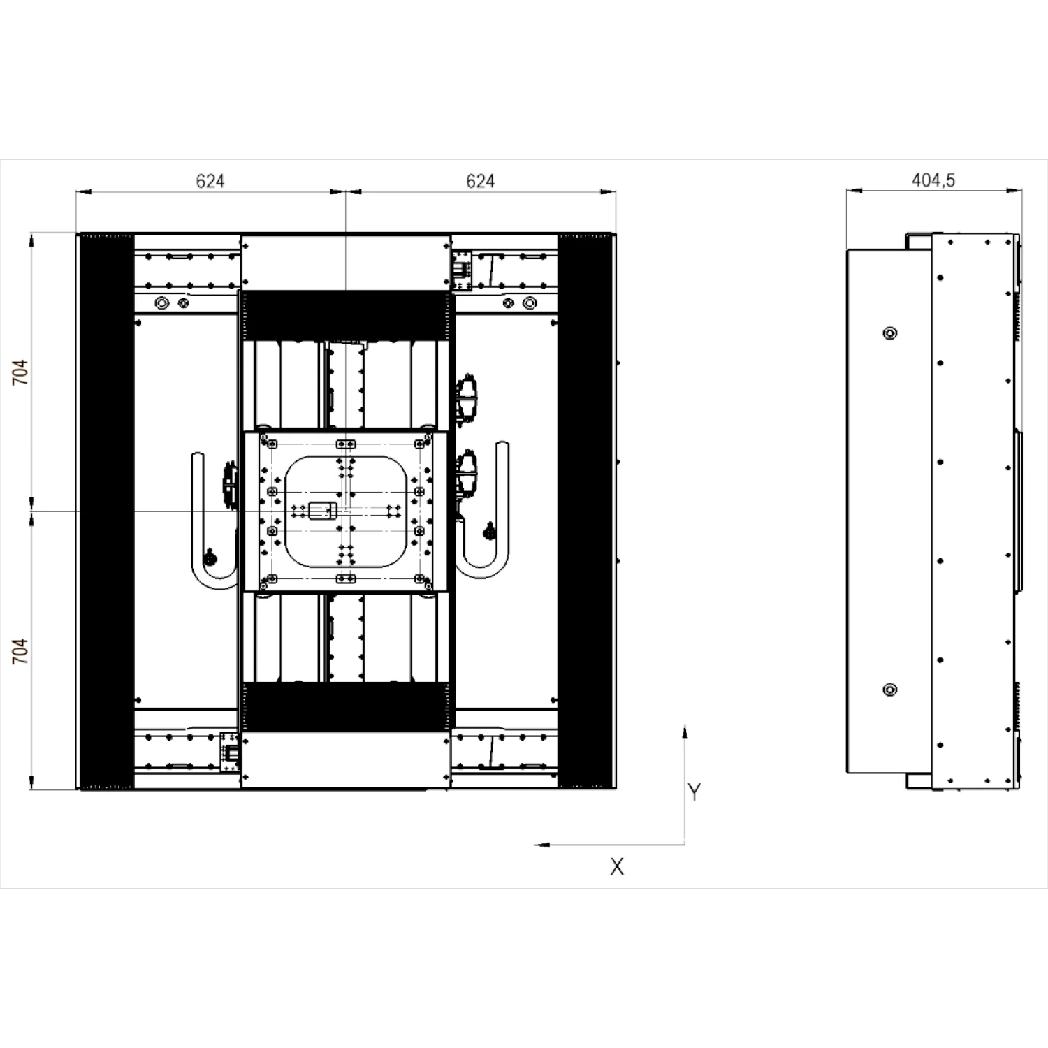 EZ-0714-XY-Gantry-Stage_v008-Blueprint