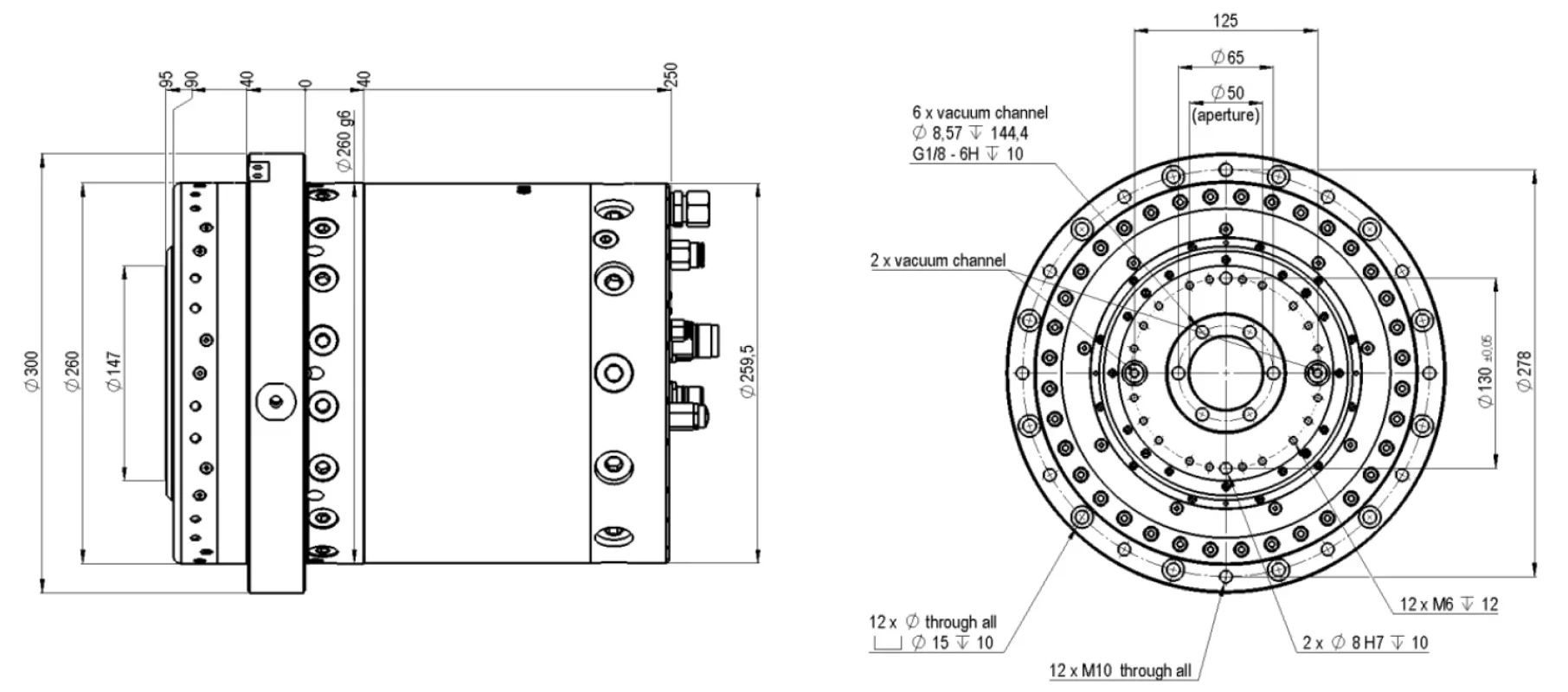 EZ-0779 Rotary Table